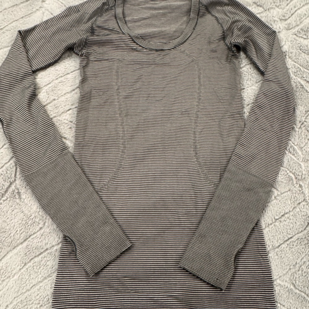 Striped Long Sleeve Top